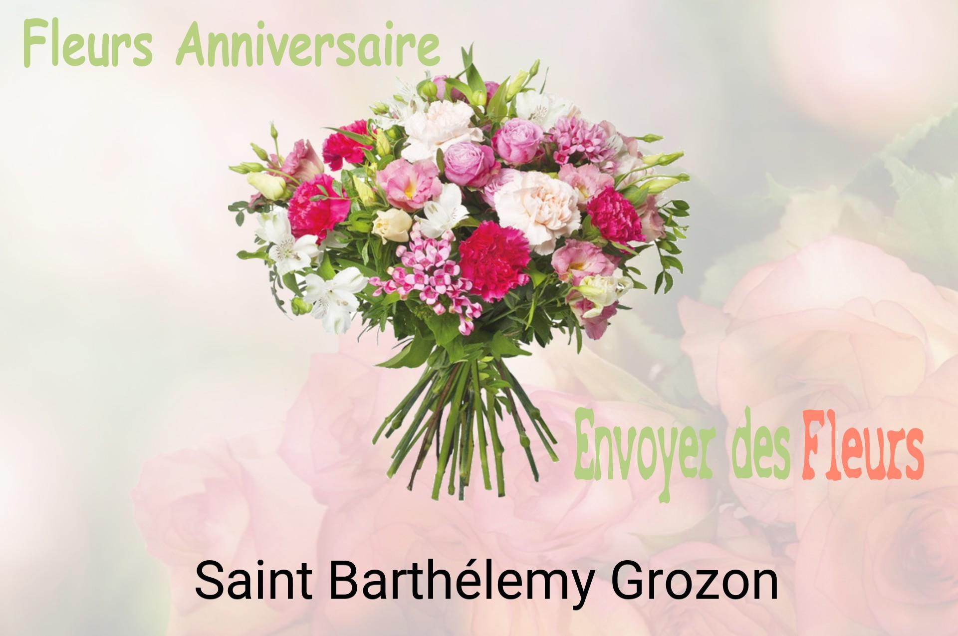 Bouquet de fleurs d’anniversaire livré à Saint-Barthélemy-Grozon