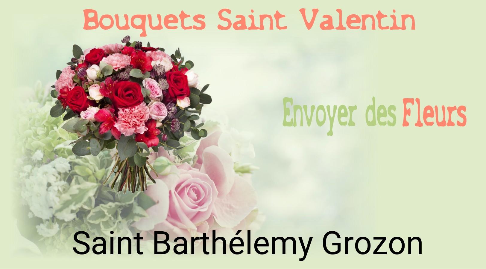 Roses de Saint-Valentin livrées à Saint-Barthélemy-Grozon